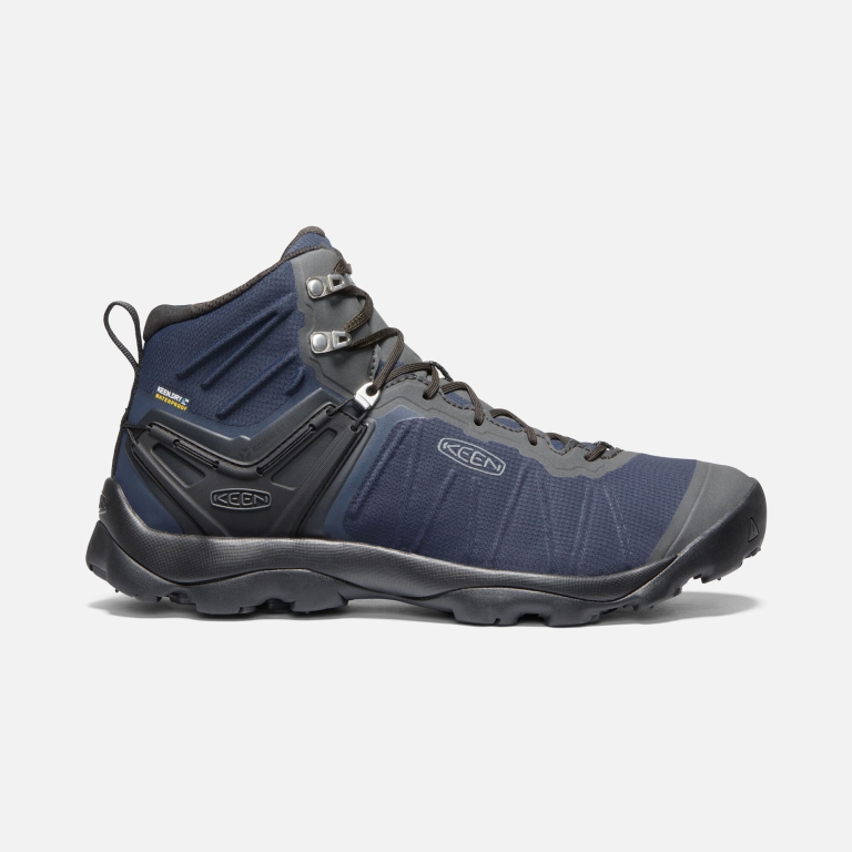 Keen Venture Mid Waterproof Boots - Men's Blue Boots